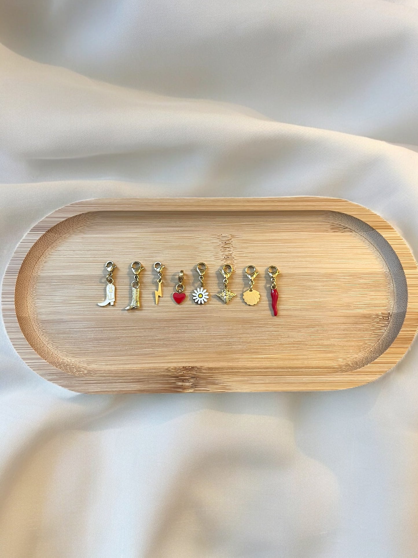 Charm cœur doré
