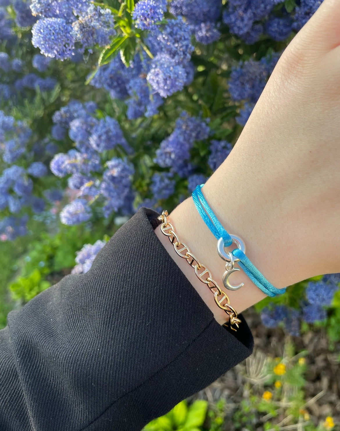 Bracelet cordon mona lune