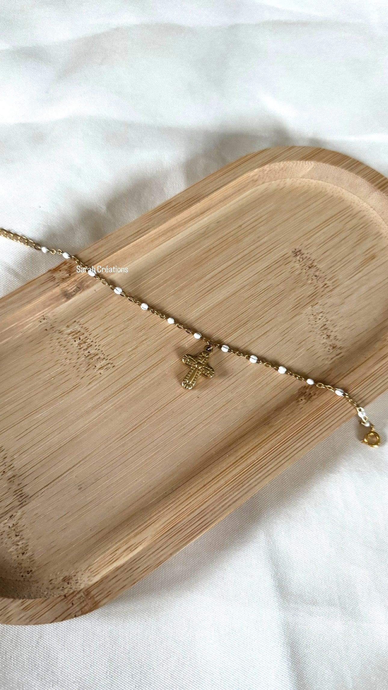 Bracelet chrétien doré